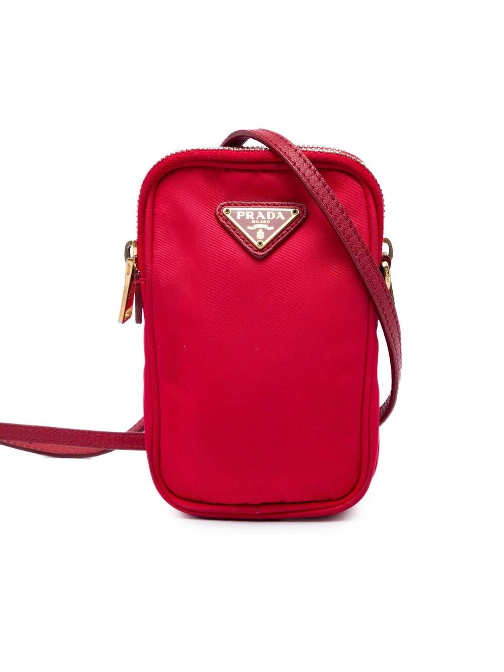 Prada Tessuto Double Zip Phone Case #368529P49B